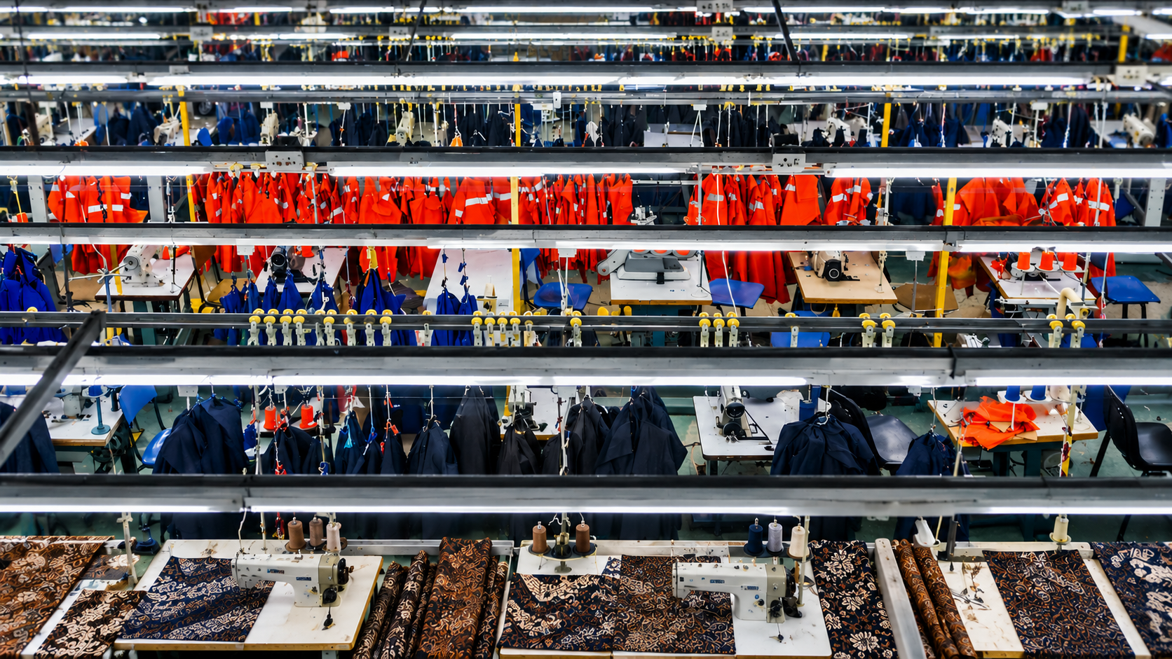 ABA apparel manufacturing floor